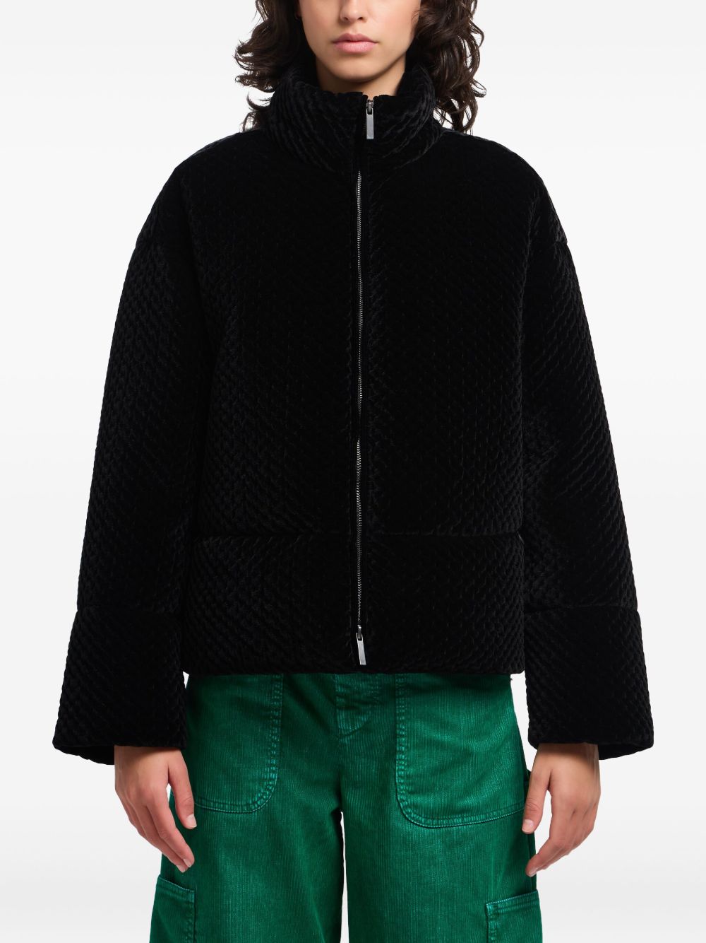 Emporio Armani Coats Nero Polyester
