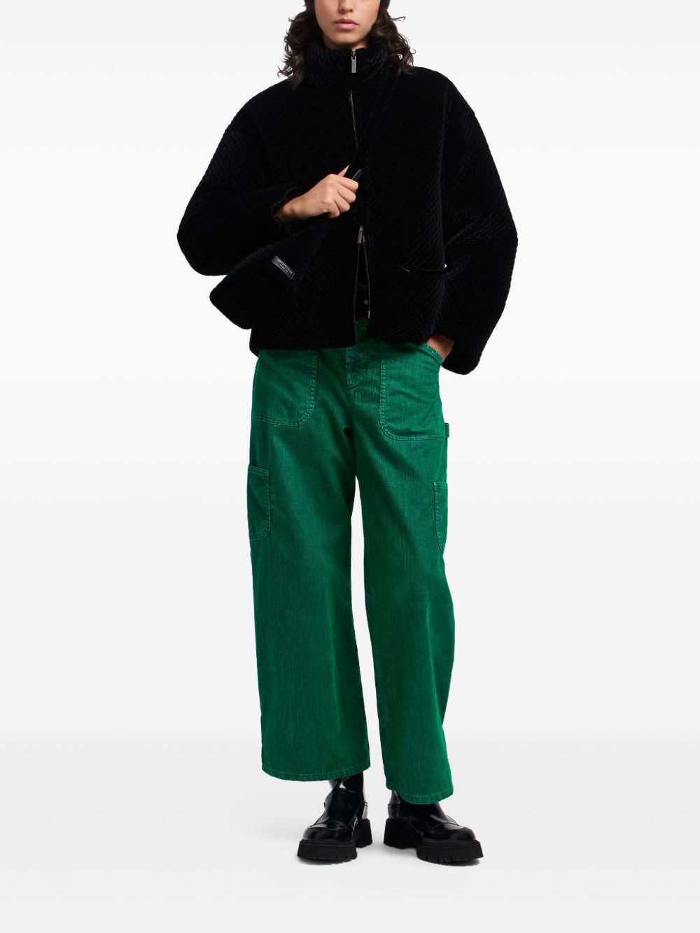 Emporio Armani Coats Nero Polyester