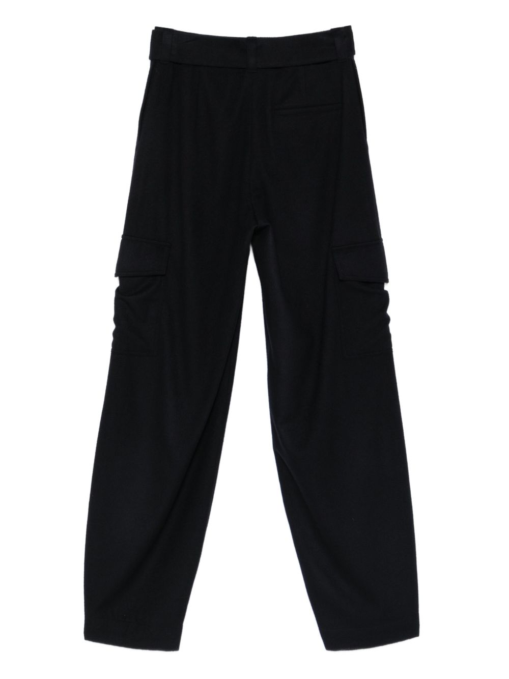 Emporio Armani Capsule Trousers Blu Virgin Wool