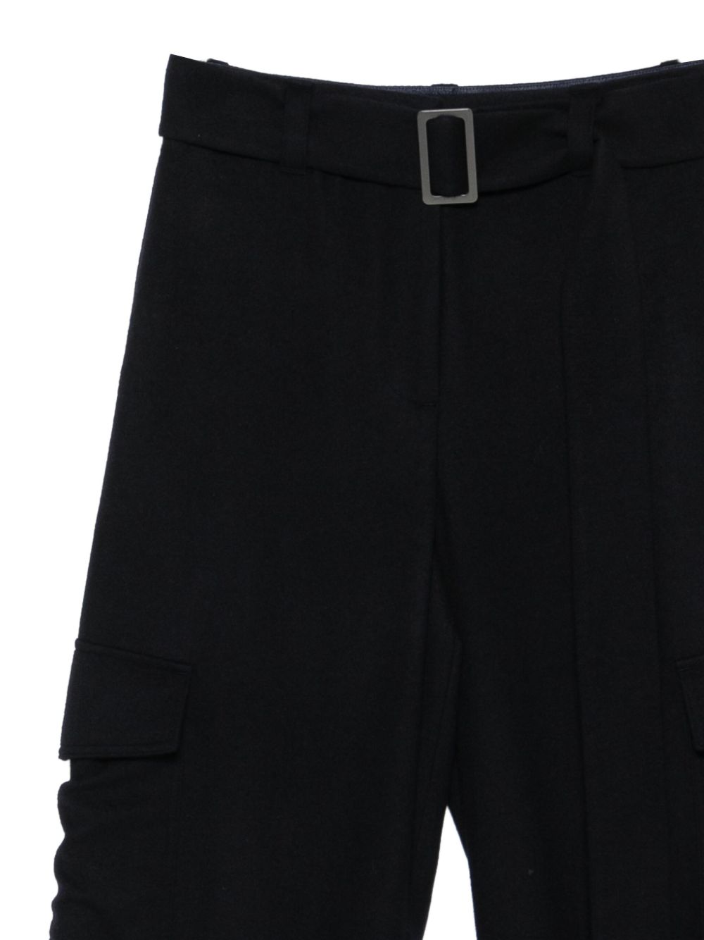 Emporio Armani Capsule Trousers Blu Virgin Wool