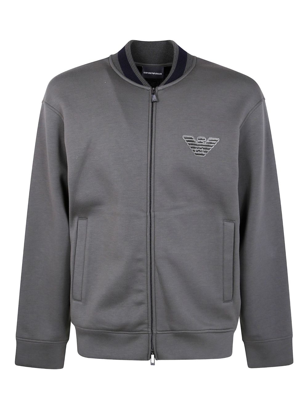 Emporio Armani Sweaters Verde Militare Modal
