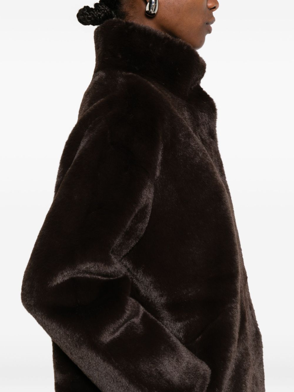 Apparis Coats Brown Polyester