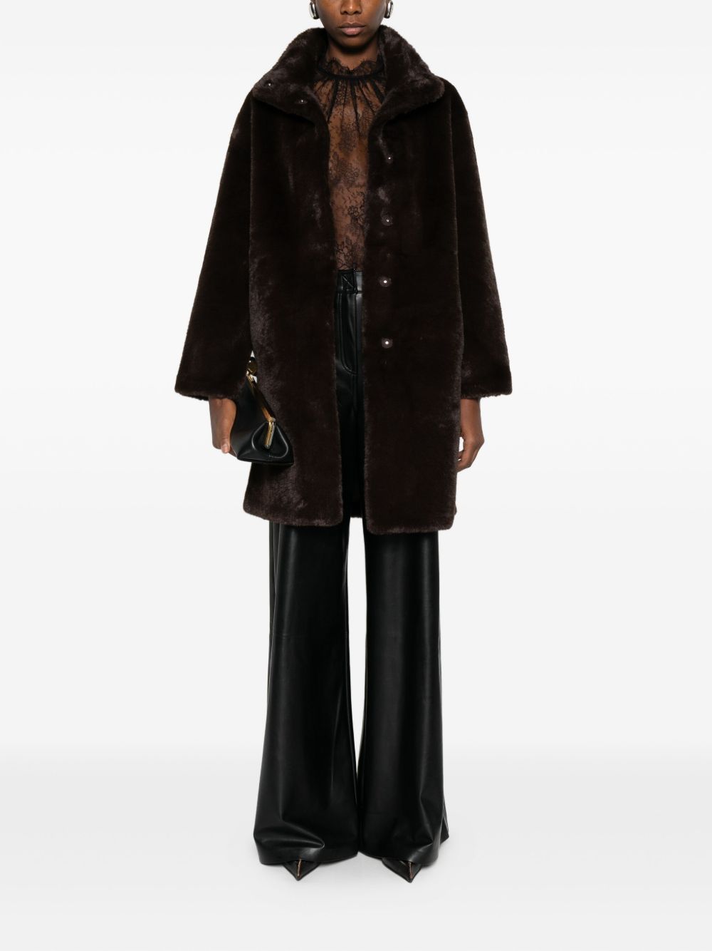 Apparis Coats Brown Polyester
