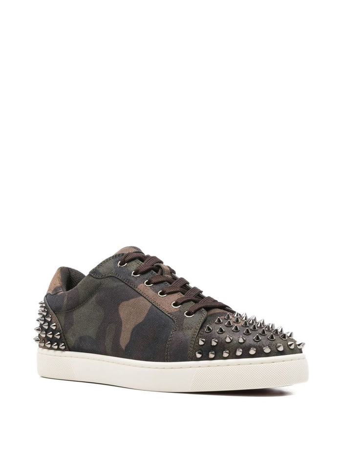 Christian Louboutin Sneakers Brown Furs & Skins->leather100 %
