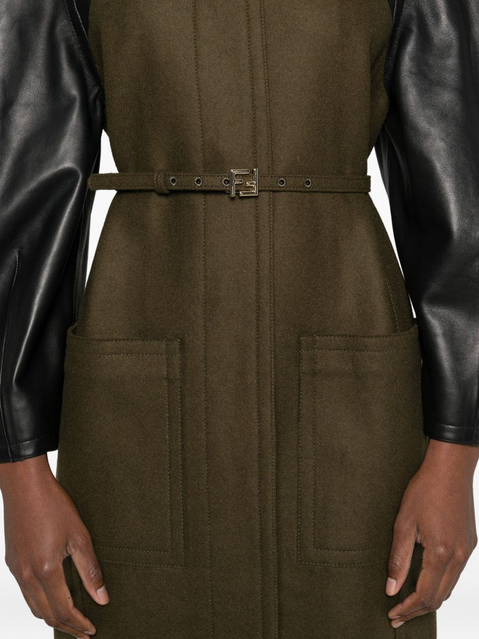 Fendi Jackets Green Vi+wv+nr6bott:madreper