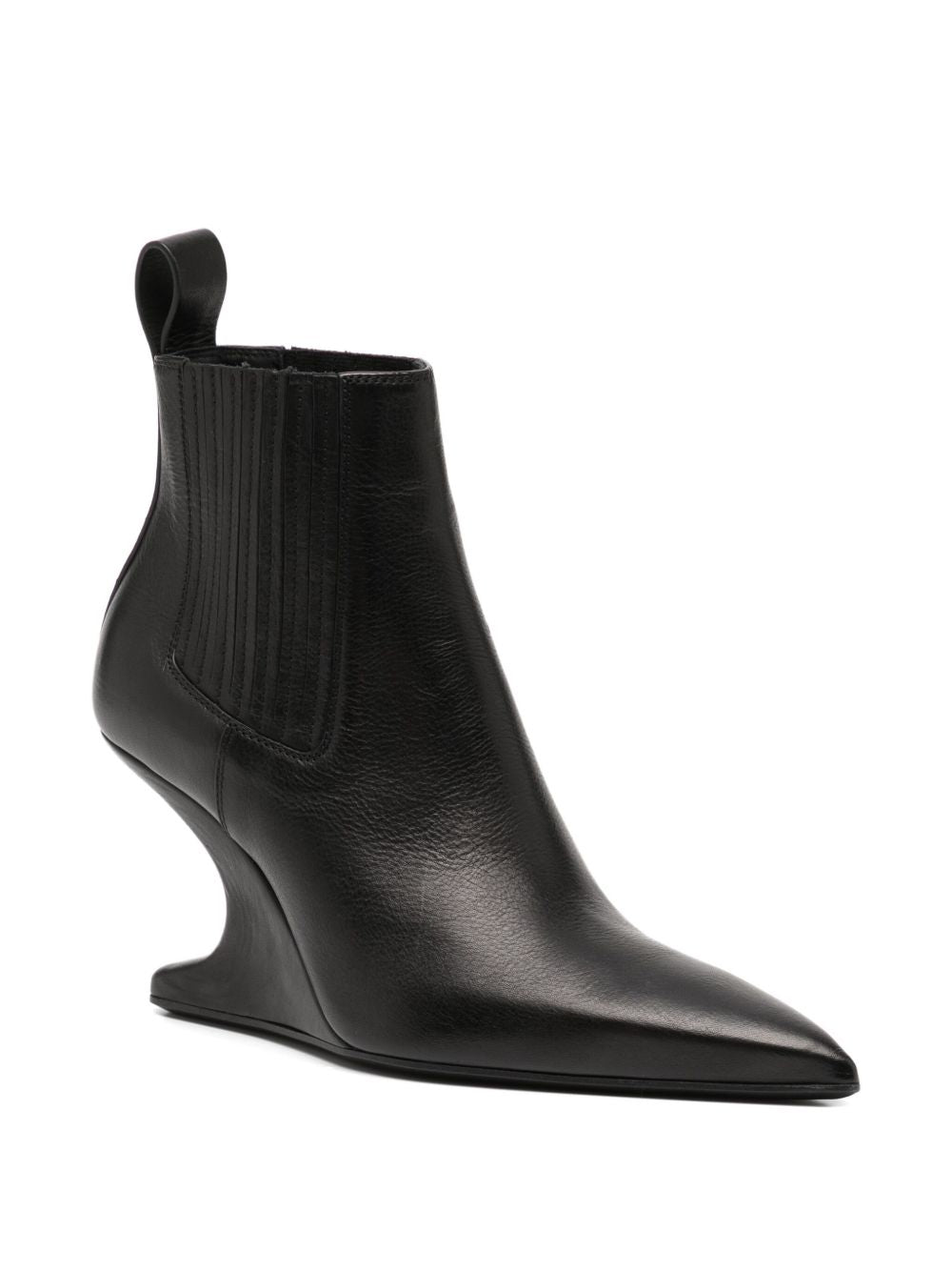 Rick Owens Boots Black Outer: Leather