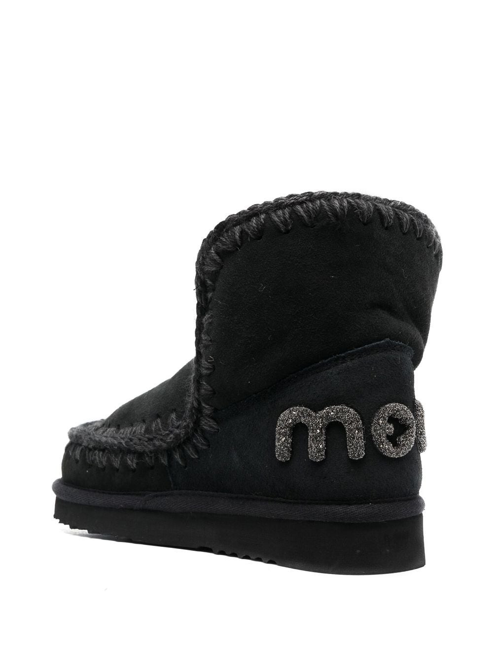 Mou Boots Black Leather