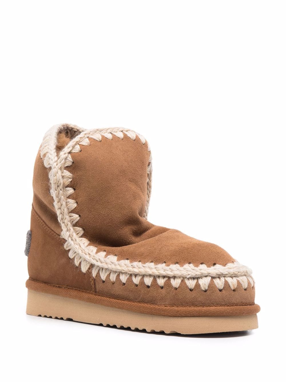 Mou Boots Leather Brown Outer: sheep Suede