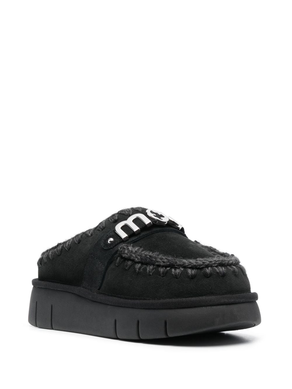 Mou Sandals Black Leather
