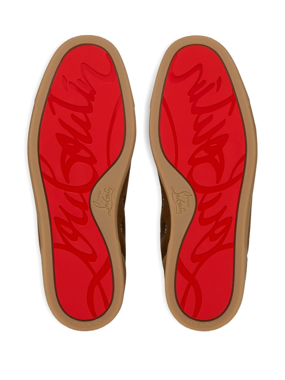 Christian Louboutin Sneakers Brown Other->fabric100.0 %