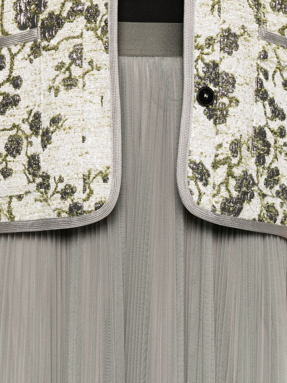 Forte Skirts Grey Synthetic->polyester100.0 %