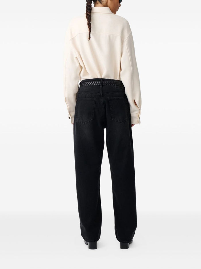 STUDIO NICHOLSON Shirts White Virgin Wool