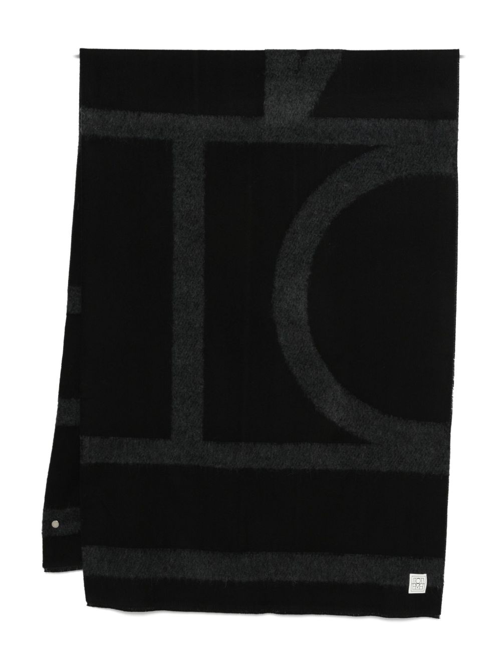 TOTEME MAIN Scarfs Black Rws Wool