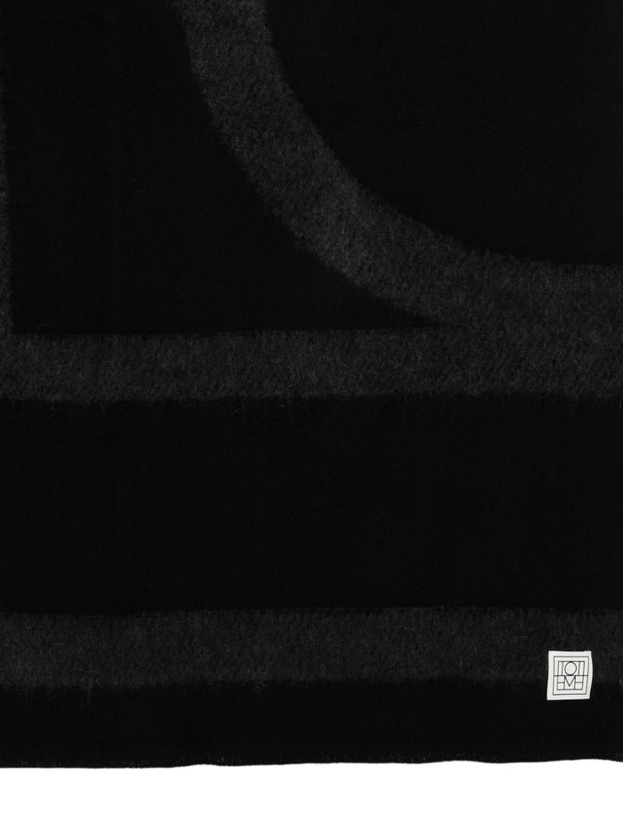 TOTEME MAIN Scarfs Black Rws Wool