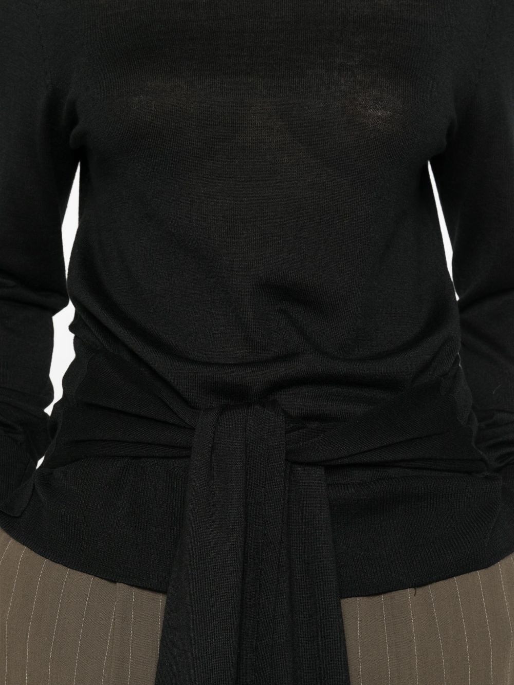 TOTEME MAIN Sweaters Black Wool Rws