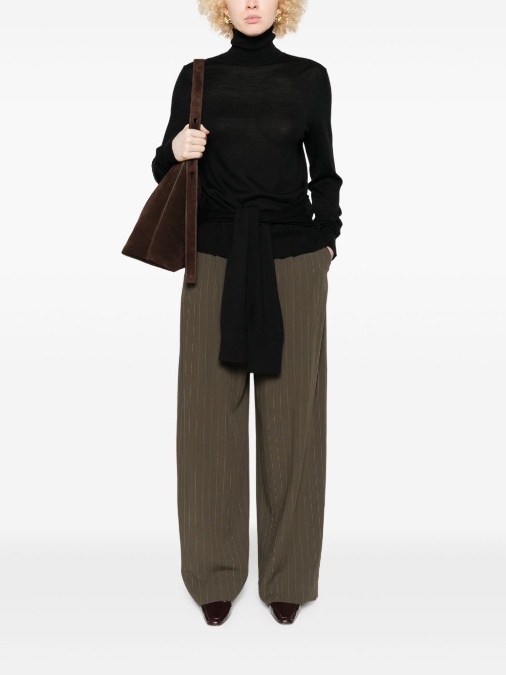 TOTEME MAIN Sweaters Black Wool Rws