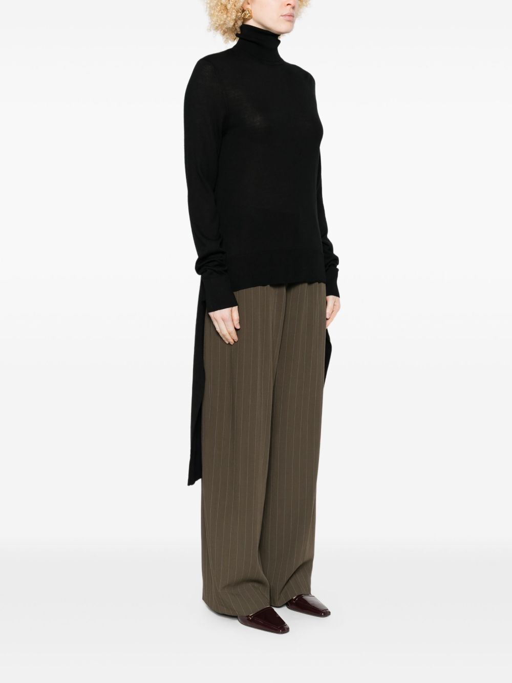 TOTEME MAIN Sweaters Black Wool Rws