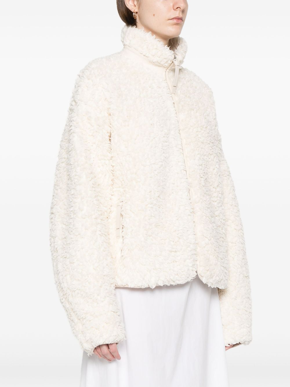 Jil Sander Plus Jackets White