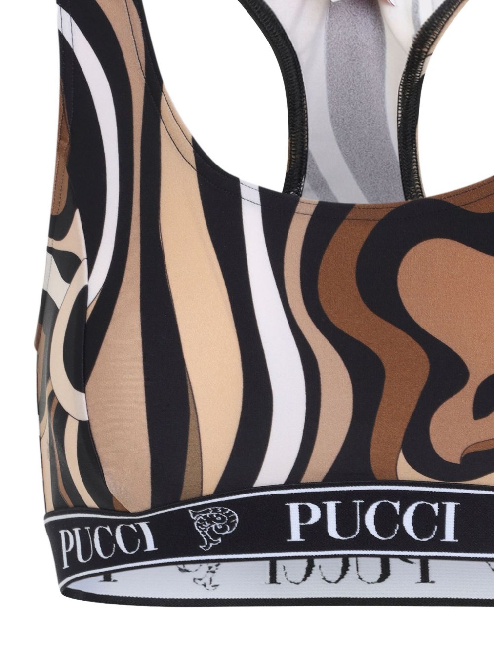Pucci Top Black Polyamide