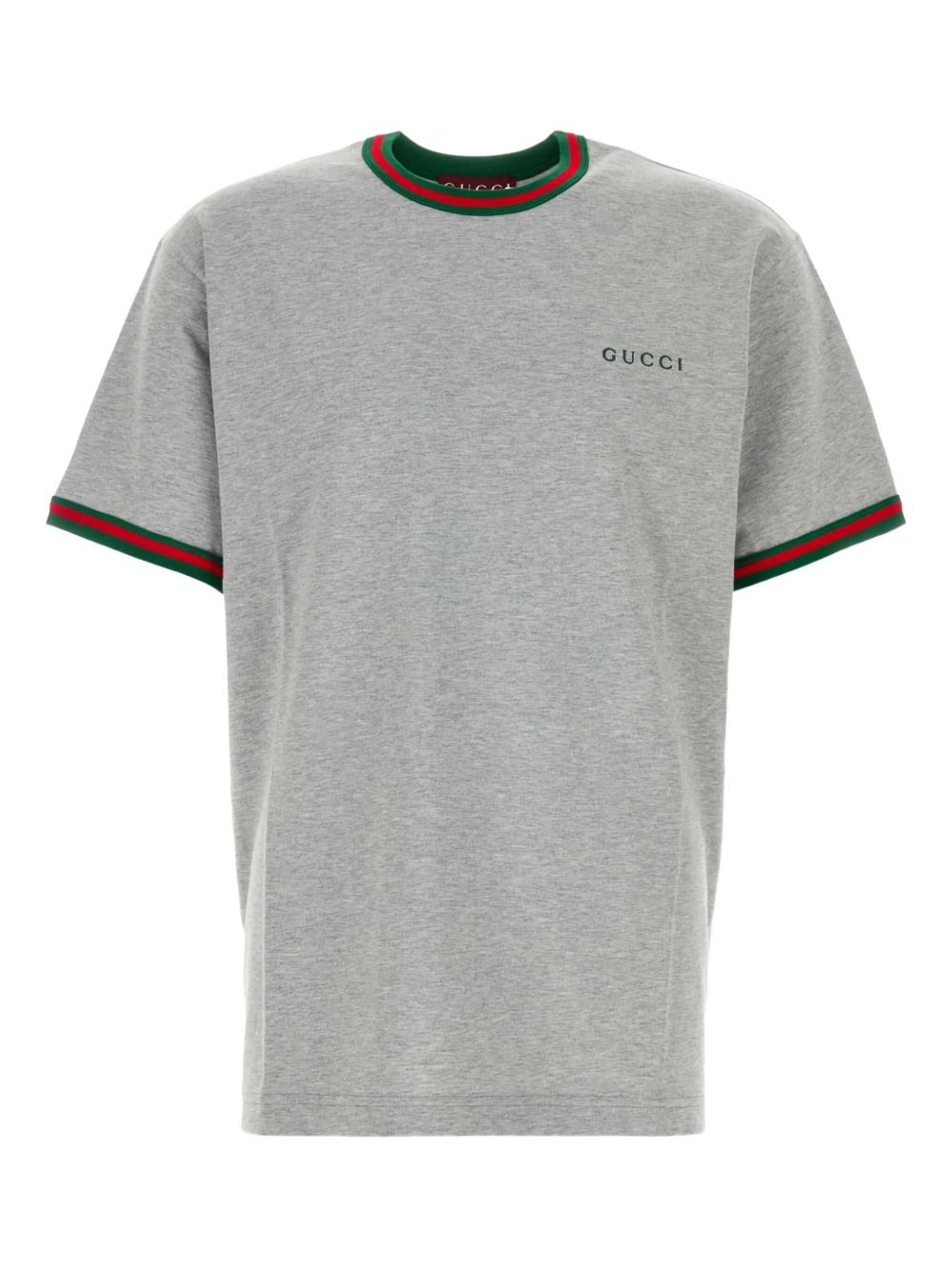 Gucci T-Shirts And Polos Grey Natural (veg)->cotton100.0 %