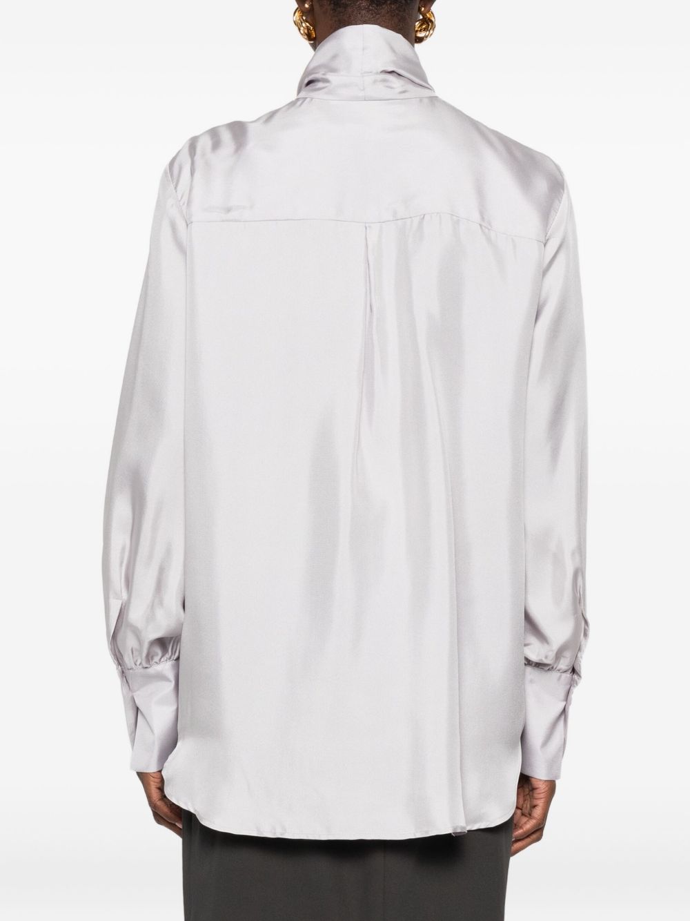 Archivio 67 Shirts Light Grey Fabric