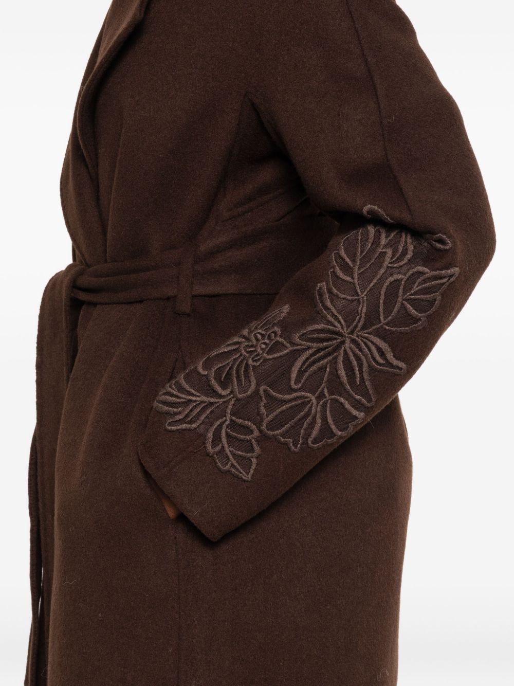 Ermanno Firenze Coats Brown