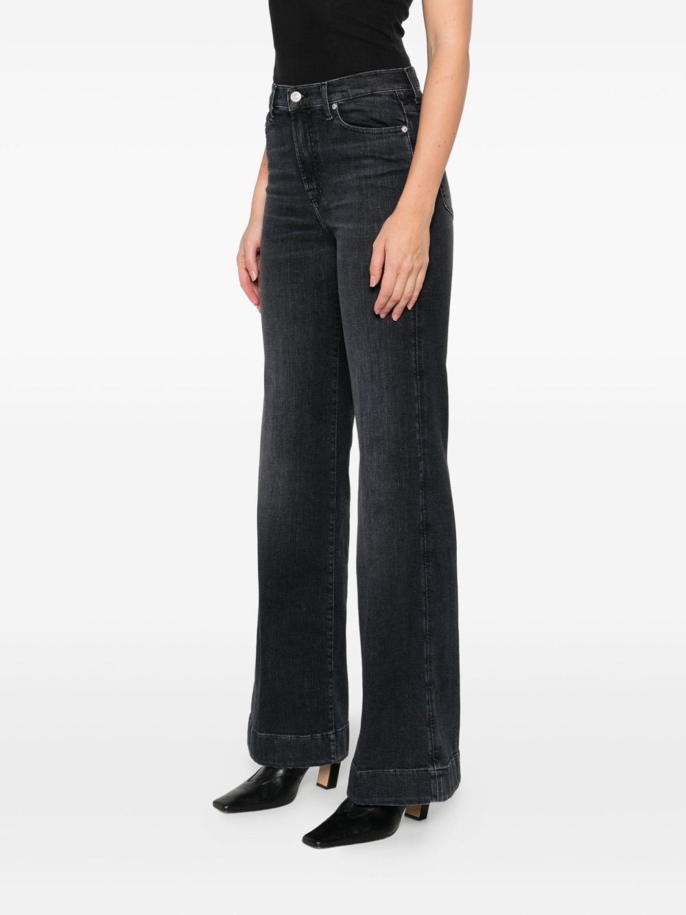Seven Jeans Black Cotton