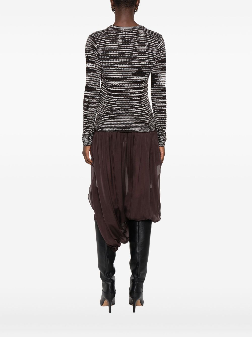 Missoni Sweaters Brown Fabric