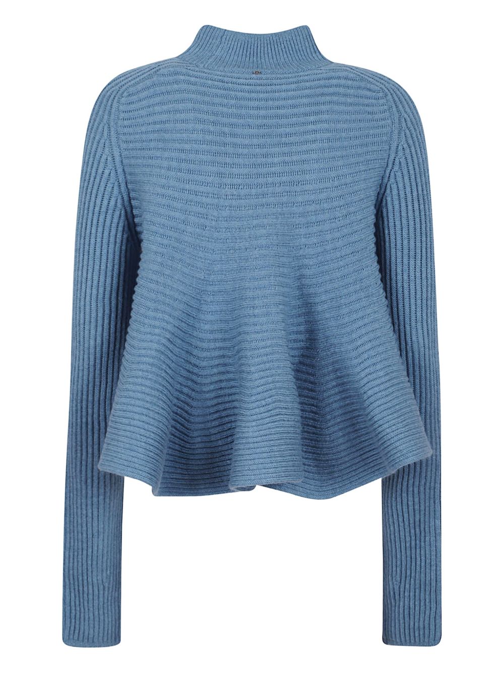Sportmax Sweaters Clear Blue Wool