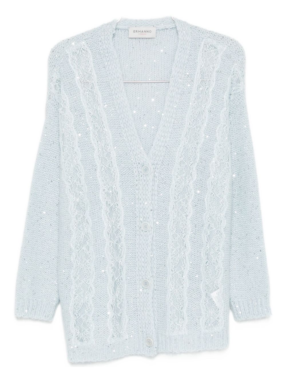 Ermanno Firenze Sweaters Clear Blue