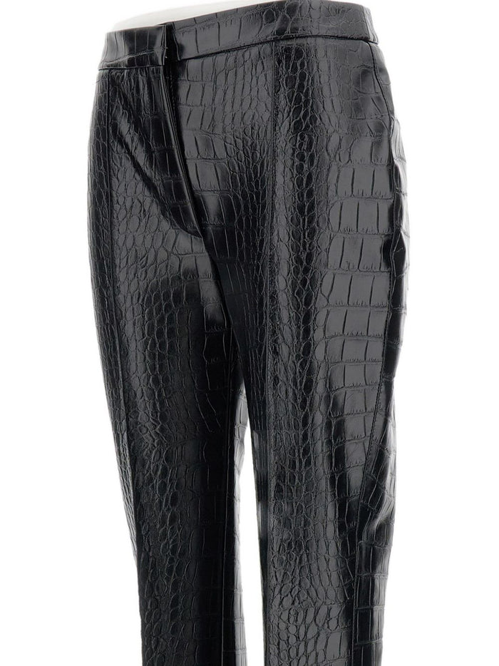 Elisabetta Franchi Trousers Black Pupl