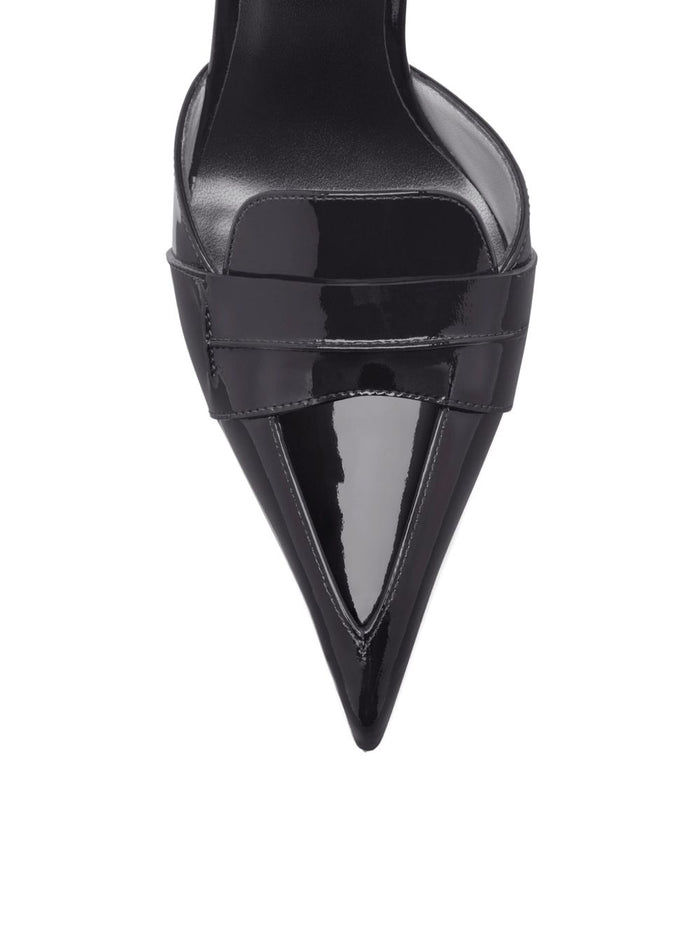 Tom Ford With Heel Black Letaher
