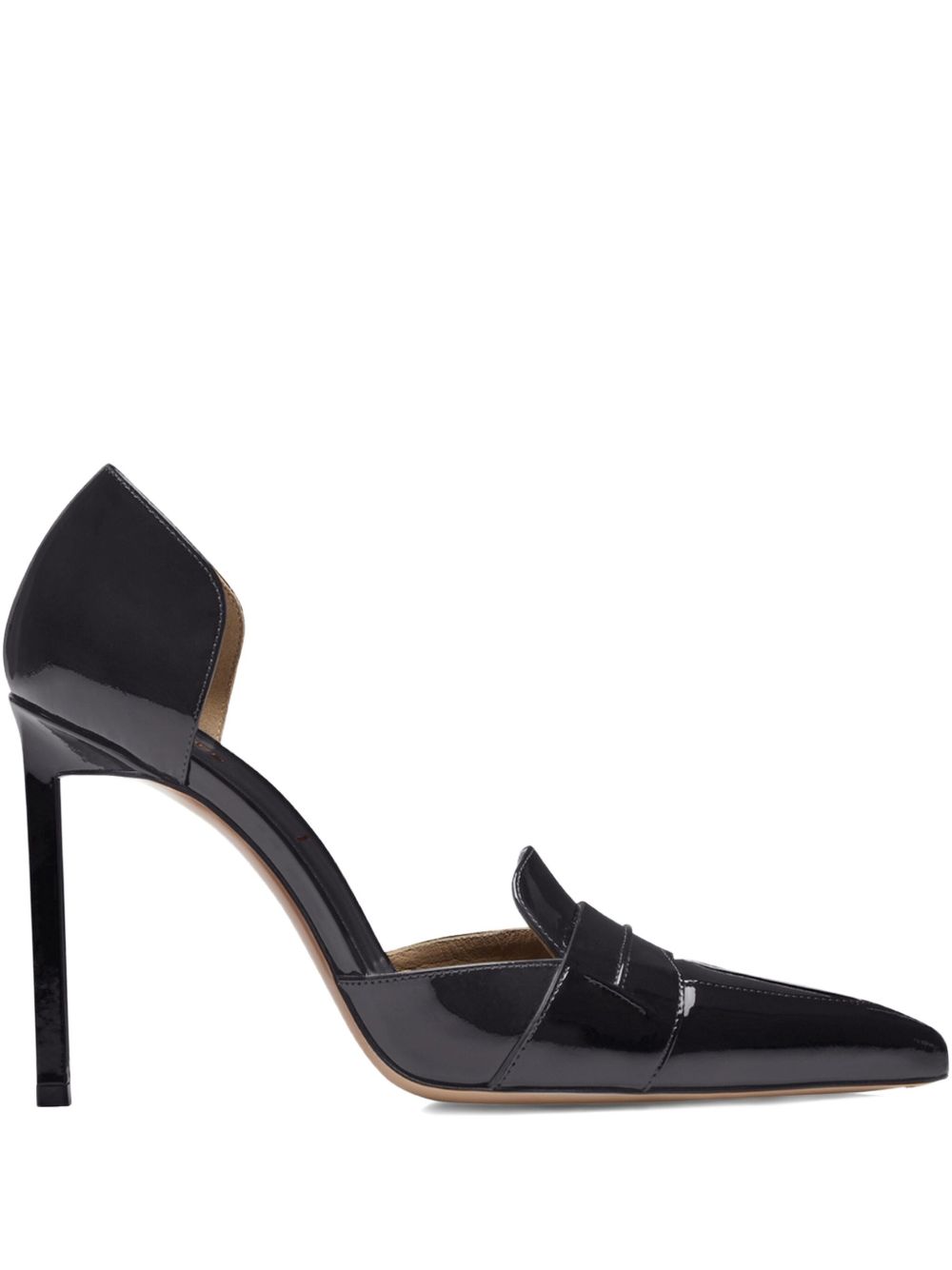 Tom Ford With Heel Black Letaher