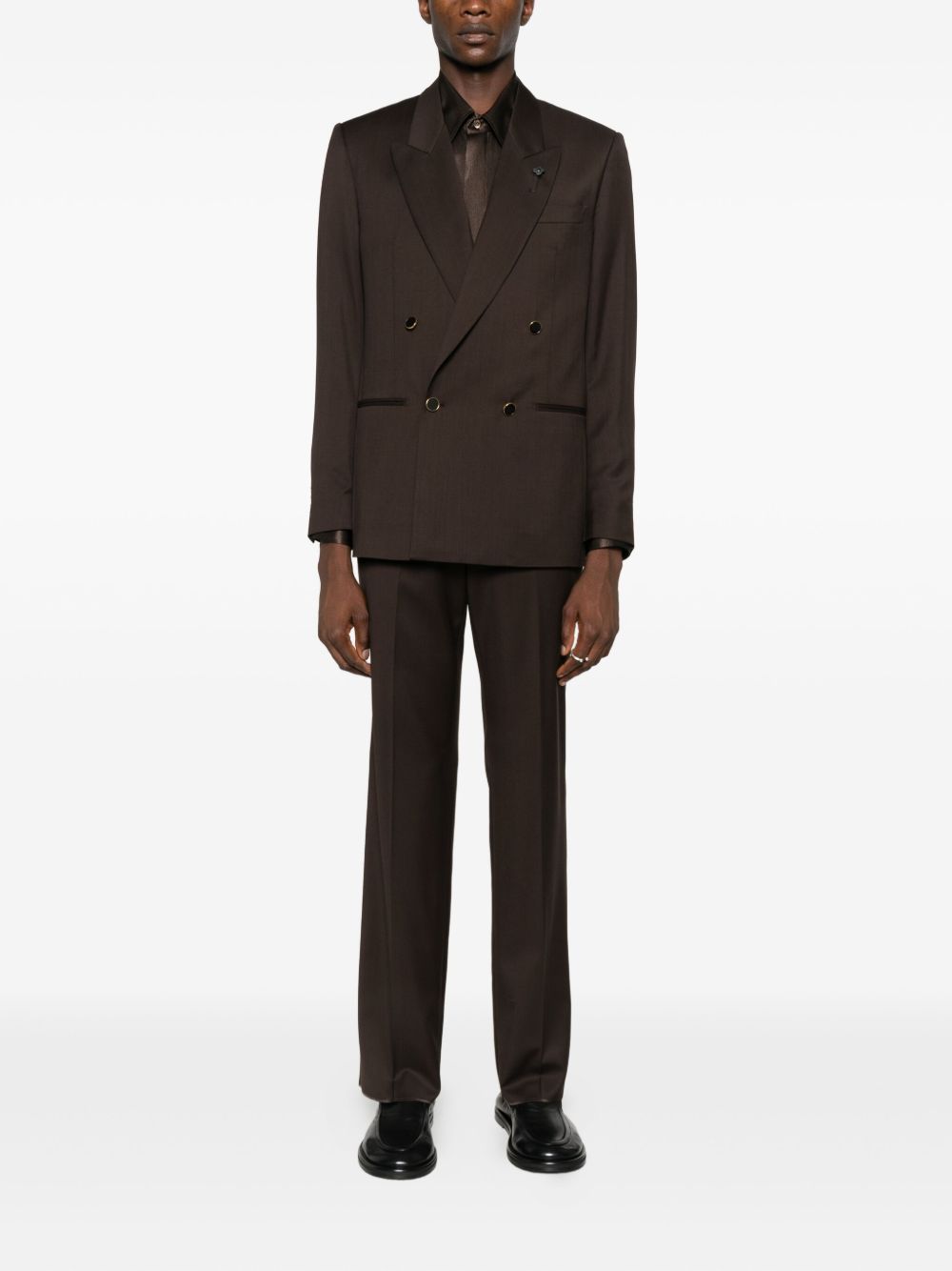 Emporio Armani Shirts Marrone