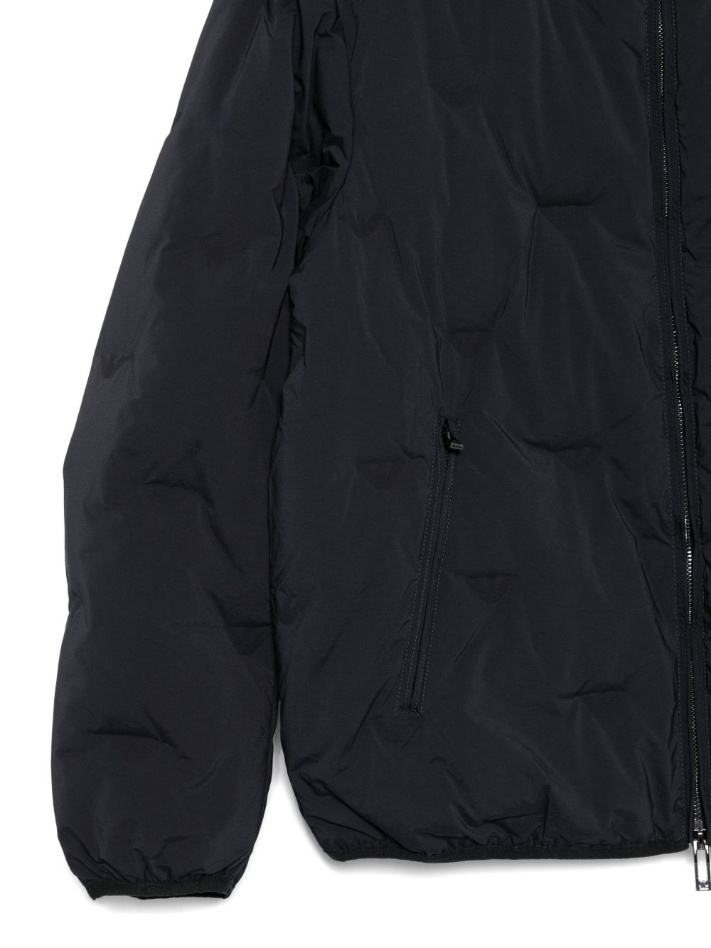 Emporio Armani Coats Blu Elastane