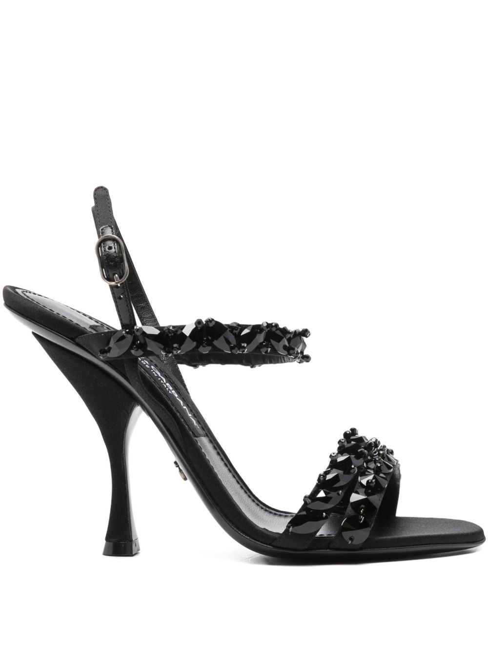 Dolce & Gabbana Sandals Black Se+vi+agnello