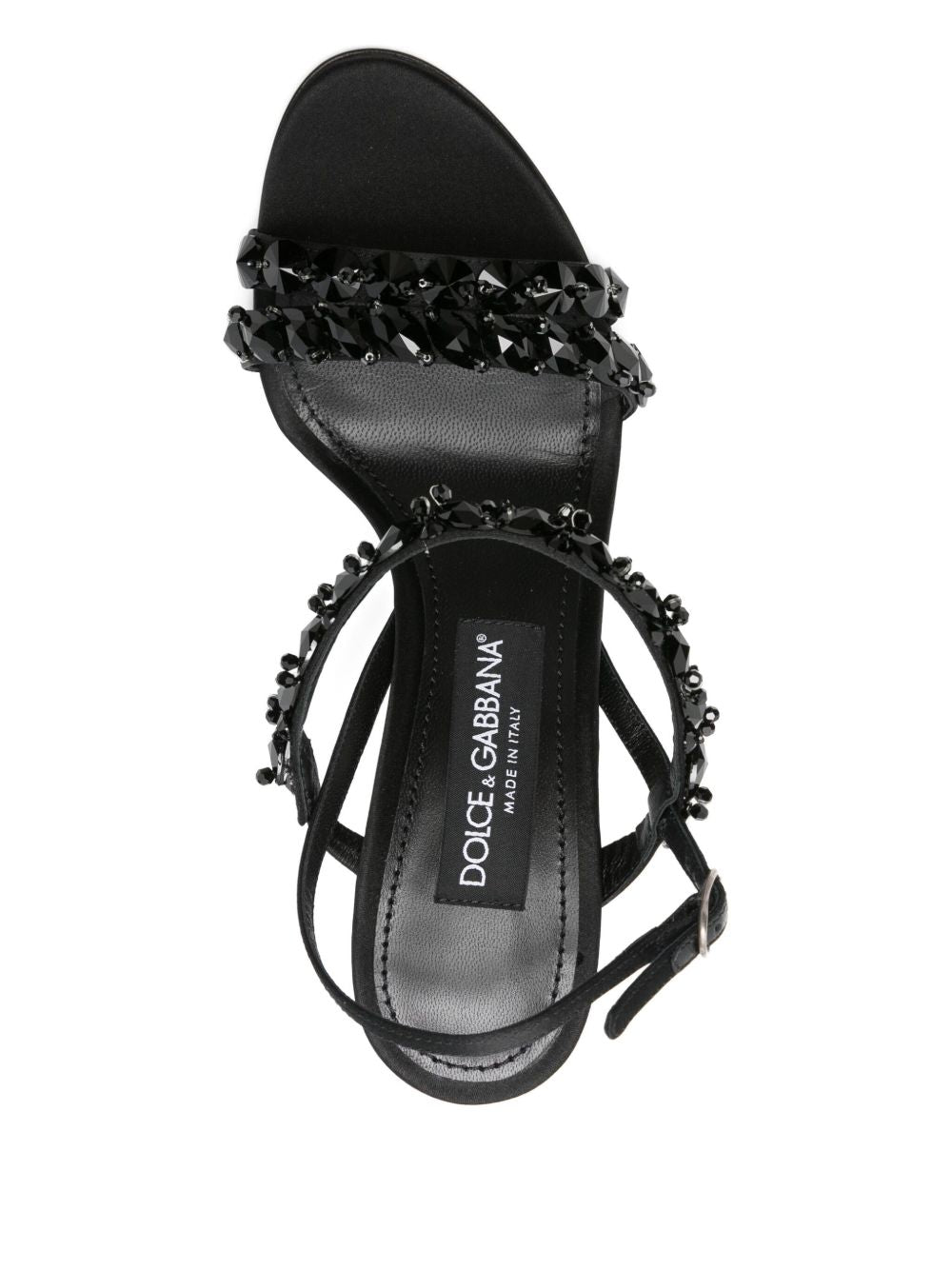 Dolce & Gabbana Sandals Black Se+vi+agnello