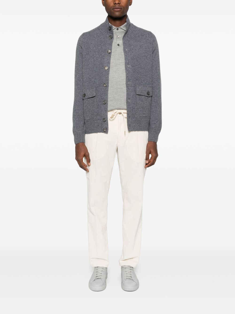 Brunello Cucinelli T-Shirts And Polos Grigio Chiaro