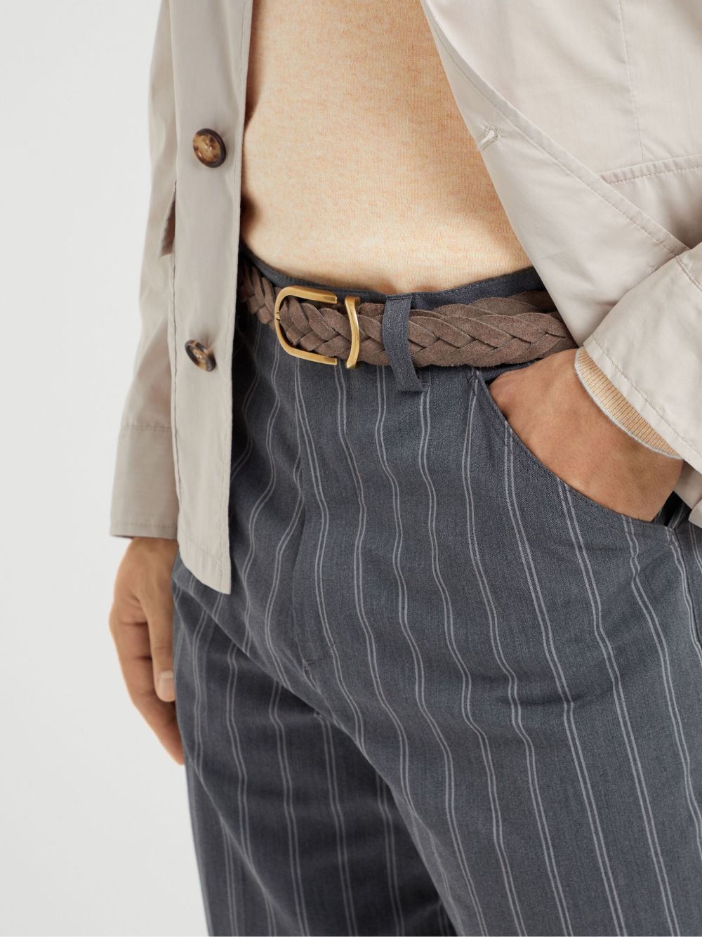Brunello Cucinelli Belts Marrone