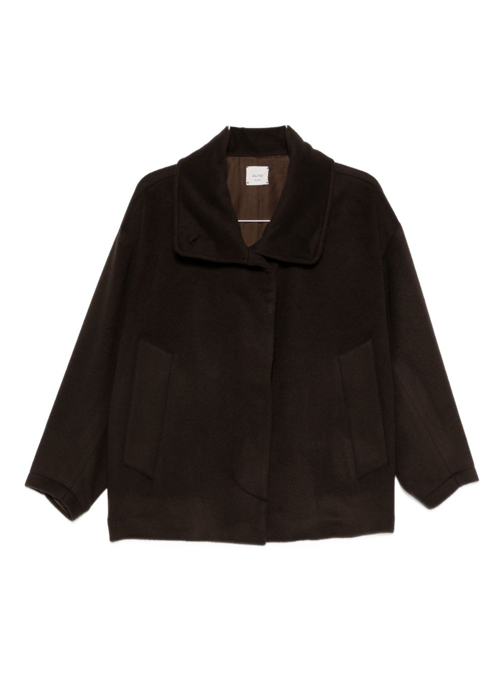 Alysi Jackets Brown Wool