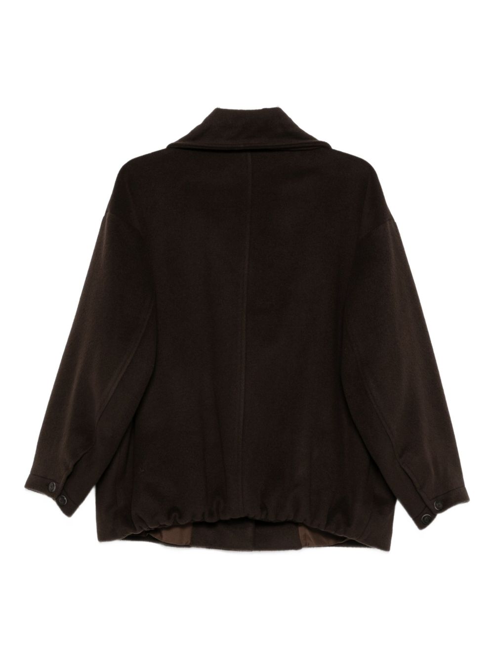 Alysi Jackets Brown Wool