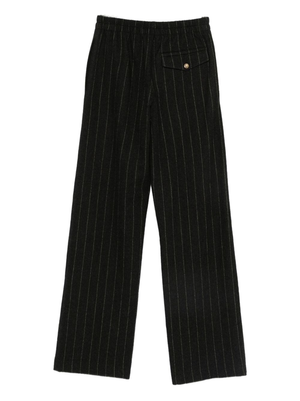 Alysi Trousers Black Wool