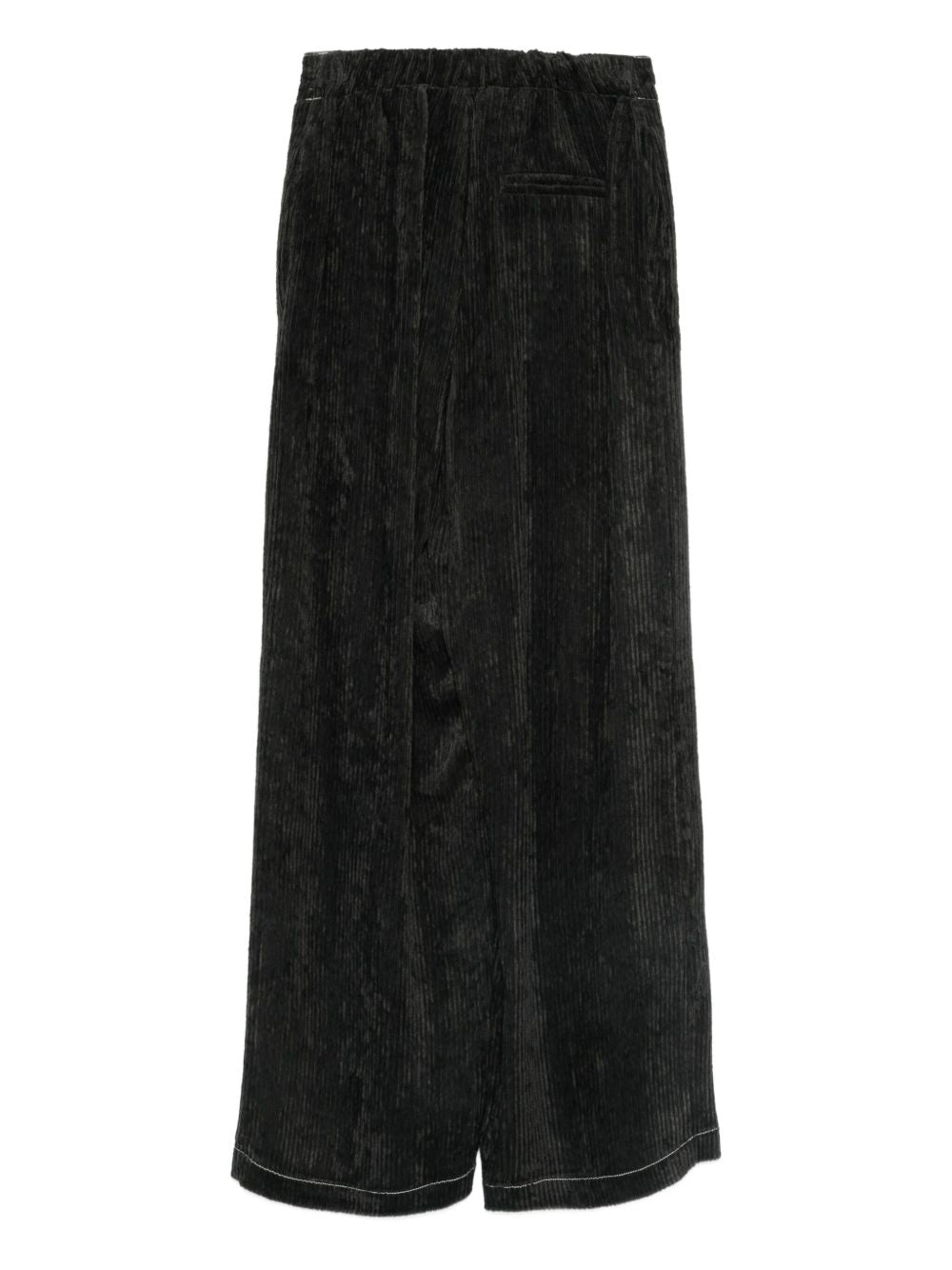 Alysi Trousers Black Viscose