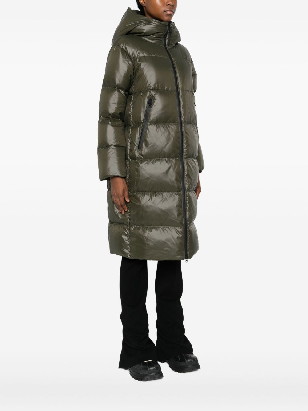 Peuterey Coats Green Polyamide