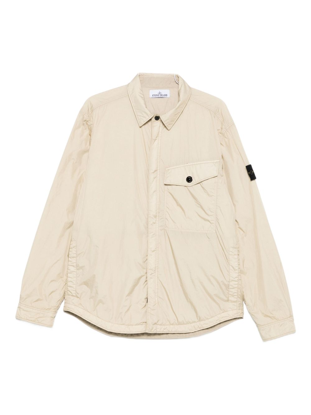 Stone Island Coats Beige Polyamide