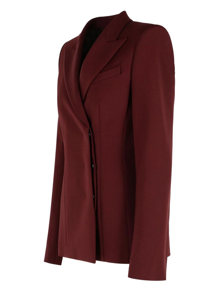 Sportmax Jackets Bordeaux Wool