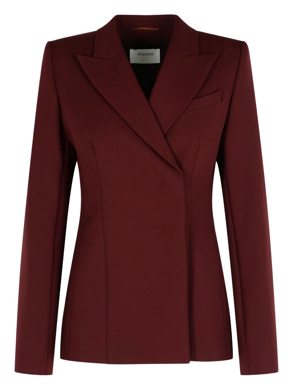 Sportmax Jackets Bordeaux Wool