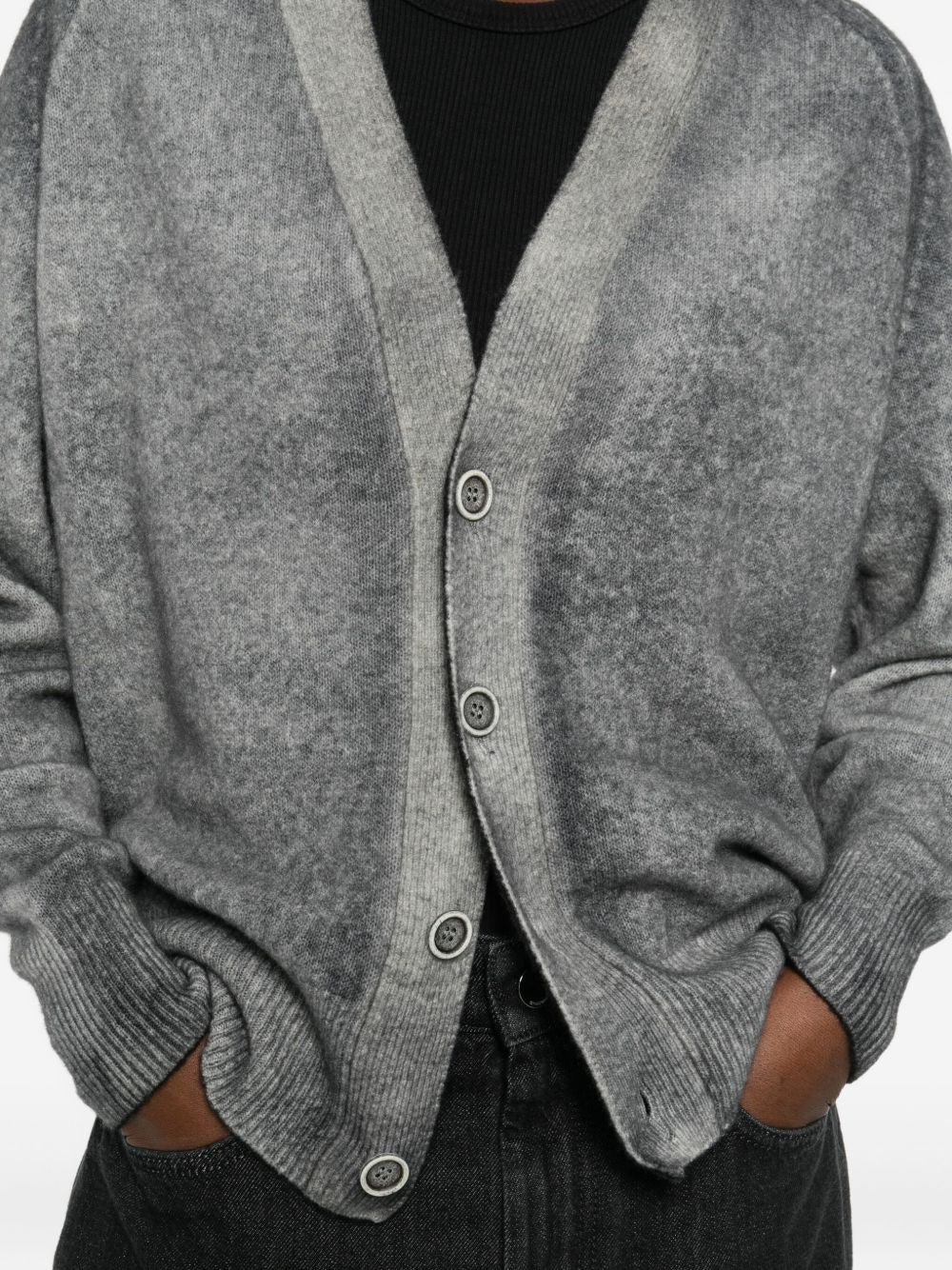 Avant Toi Sweaters Grey Silk