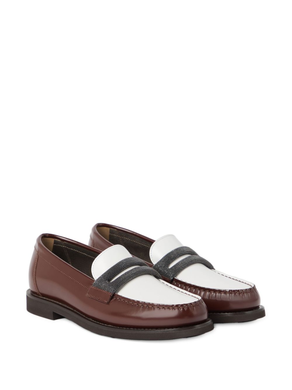 Brunello Cucinelli Flat Shoes Marrone