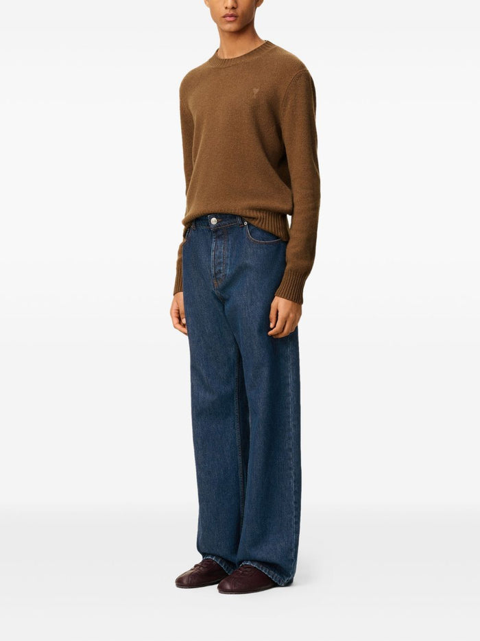Ami Paris Jeans Blue Cotton
